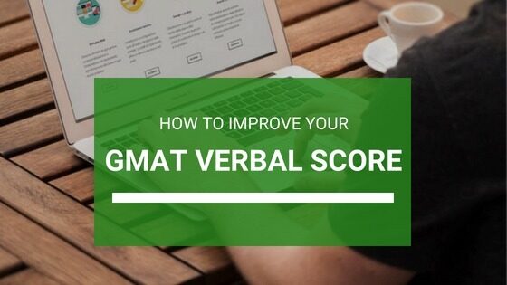 how to improve verbal score in gmat