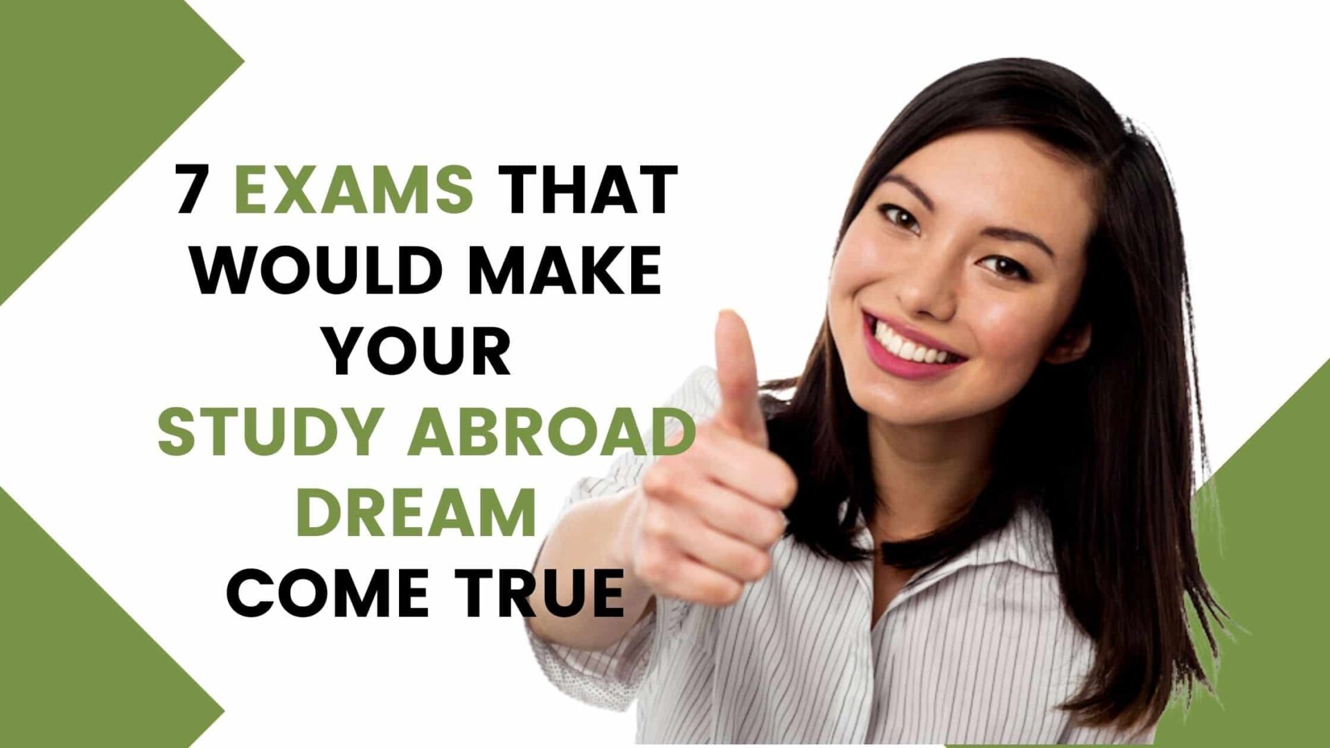Top 7 most important exams to study abroad